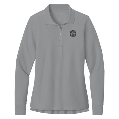 Women's Wearever Signature Pique Long Sleeve Polo Thumbnail