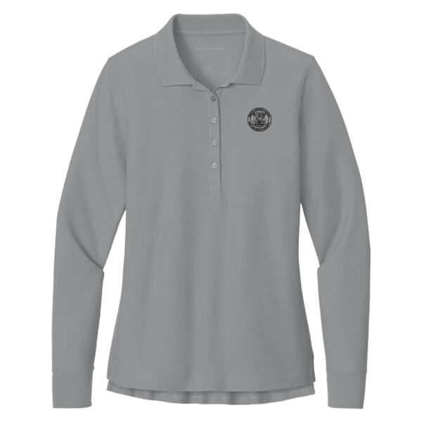 Women's Wearever Signature Pique Long Sleeve Polo Thumbnail