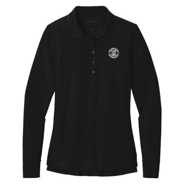 Women's Wearever Signature Pique Long Sleeve Polo Thumbnail