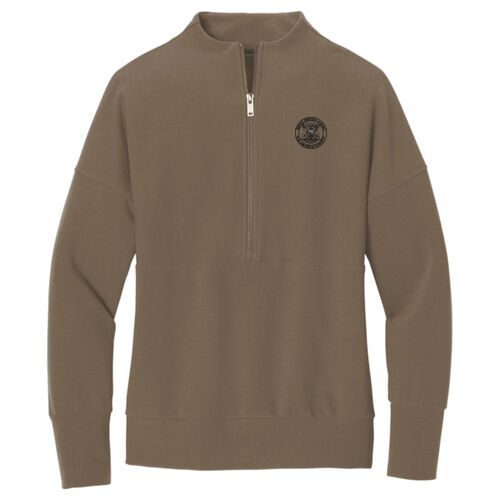 Mercer+Mettle® Women’s Linear Texture 1/4-Zip Thumbnail