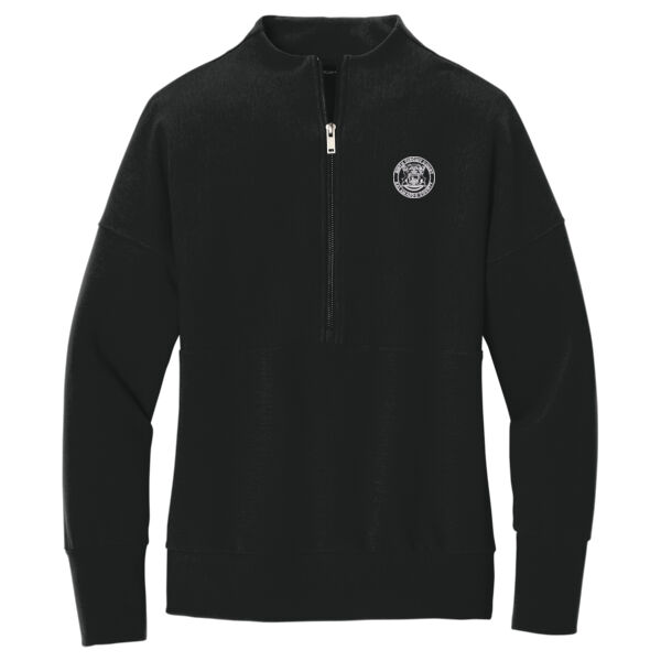 Mercer+Mettle® Women’s Linear Texture 1/4-Zip Thumbnail