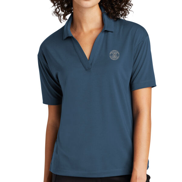 Mercer+Mettle® Women’s Stretch Jersey Polo Thumbnail
