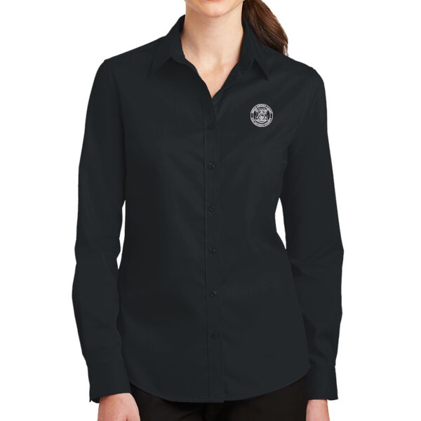 Port Authority® Women's SuperPro™ Twill Shirt Thumbnail