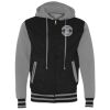 Unisex Heavyweight Varsity Full-Zip Hooded Sweatshirt Thumbnail