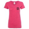 Women’s Glitter V-Neck T-Shirt Thumbnail