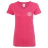 Women’s Glitter V-Neck T-Shirt Thumbnail
